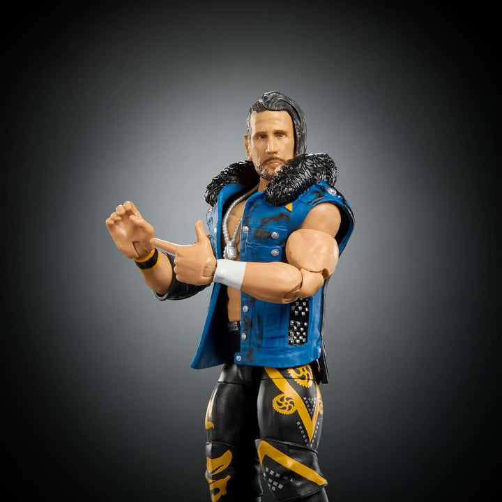 Mattel WWE Elite Actionfigur & Zubehör, Serie #124 Set, 15,2 cm grosses Sammlerstück Akex Shelley mi