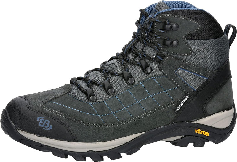 Brütting Unisex Mount Crillon High Traillaufschuhe 36 EU Anthrazit Marine, 36 EU Anthrazit Marine