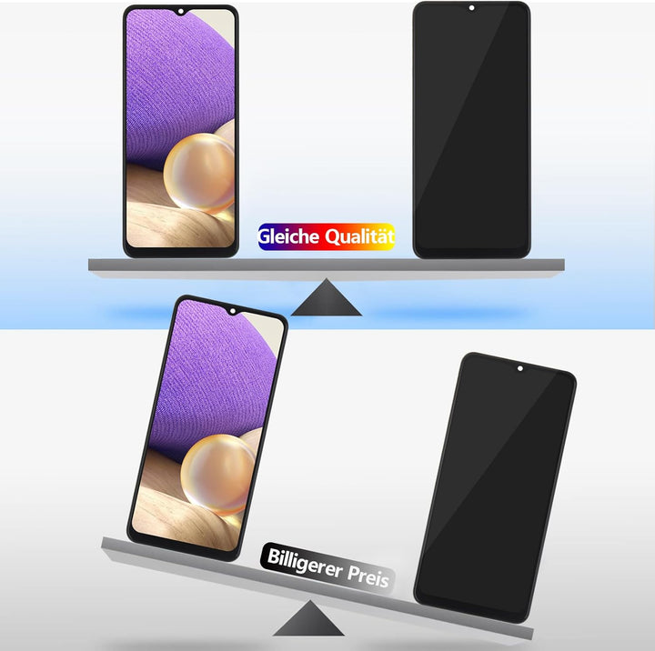 RongZy Ersatz Display Kompatibel für Samsung Galaxy A32 5G SM-A326B Touchscreen Bildschirm Digitizer