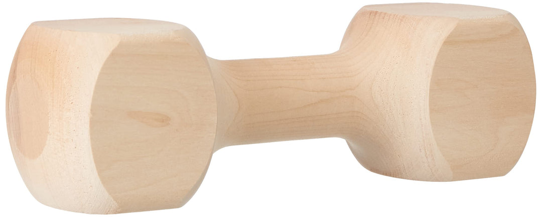 Kerbl Pet Apportierholz, Apportierspielzeug, 25cm, ca. 650g, eckige Bauweise, Hartholz, für Hunde, T