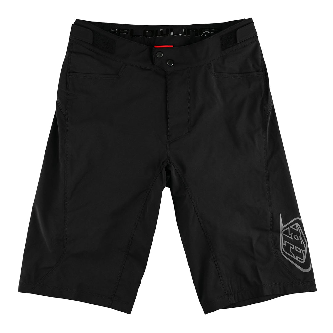 Troy Lee Designs Flowline Shell Fahrrad Shorts 30 Solid Black, 30 Solid Black