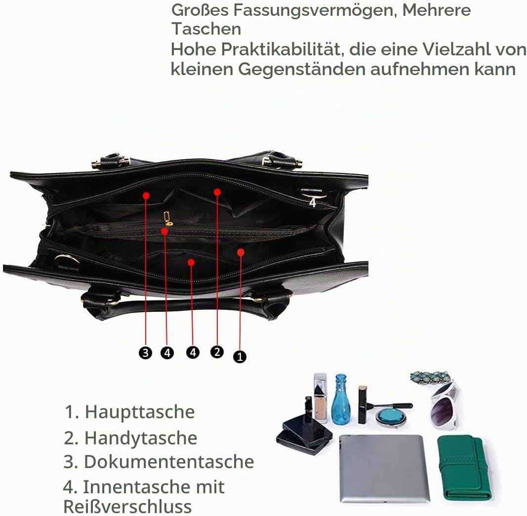 Nicole&amp;Doris New Präge Mode Wilde Reisetaschen Mädchen-Schule-Taschen Rucksäcke PU-Leder-Handtasche