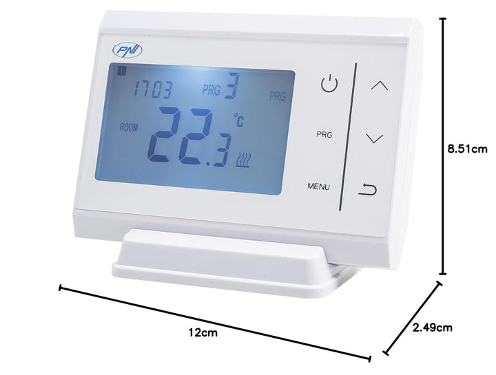 Funkthermostat PNI CT60 für Wärmekraftwerke, Hysterese 0,1 Grad