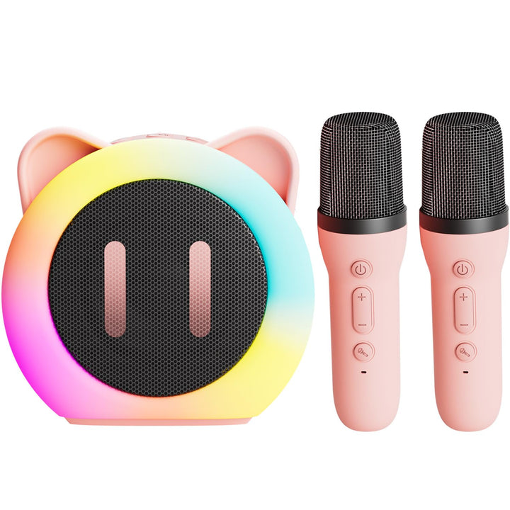 Karaoke Maschine Kinder, Kindertag Geschenk für Mädchen 3 4 5 6 7 8 9 10 11 12 Jahre,Mini Karaoke Ki