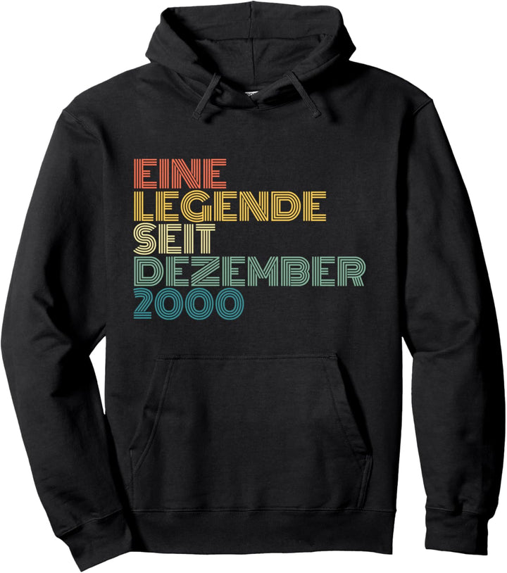 Legendär Seit Dezember 2000 20. Geburtstag Pullover Hoodie