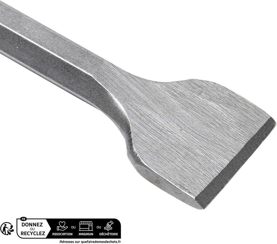Flachmeissel SDS+ WERKA PRO Länge 250mm Breite 40 mm, Breite 40 mm