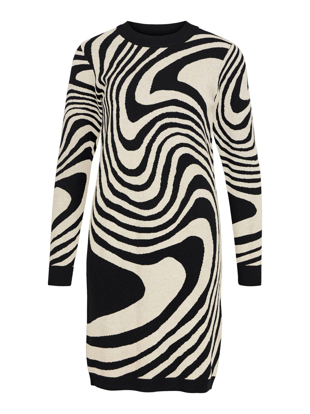 Object Female Strickkleid OBJRAY M Black 5, M Black 5