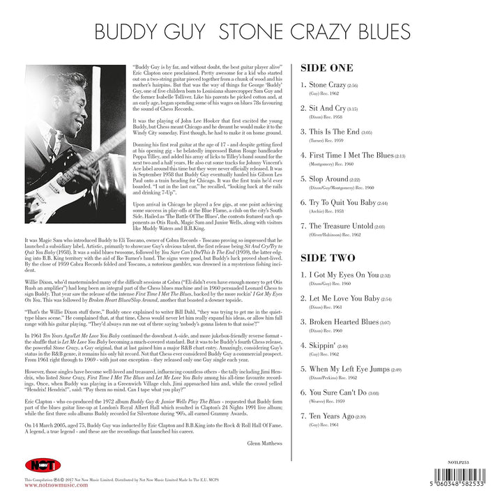 Stone Crazy Blues, Vinyl