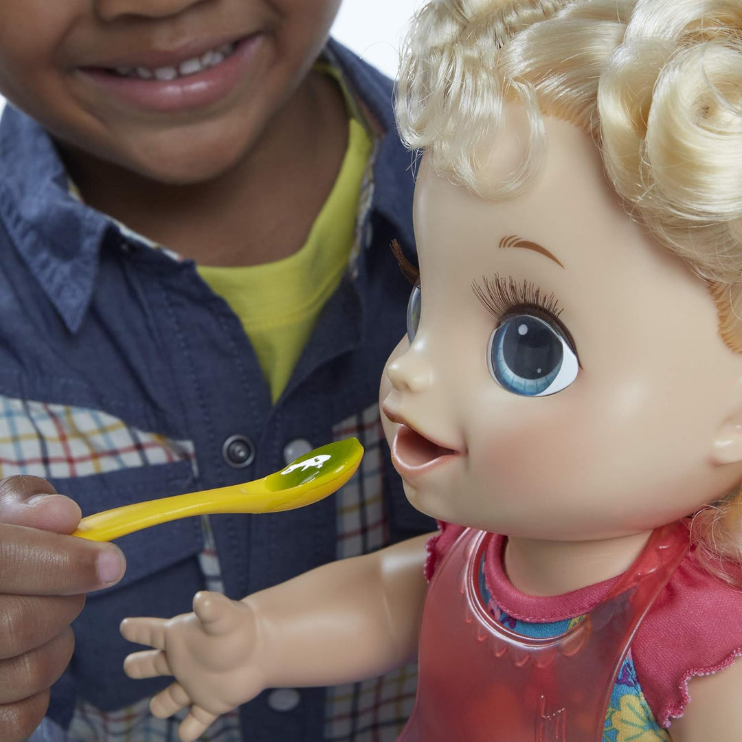 Baby Alive Puppe, Blonde Haar Blonde Haare., Blonde Haare.