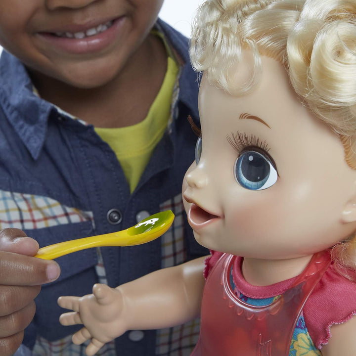 Baby Alive Puppe, Blonde Haar Blonde Haare., Blonde Haare.