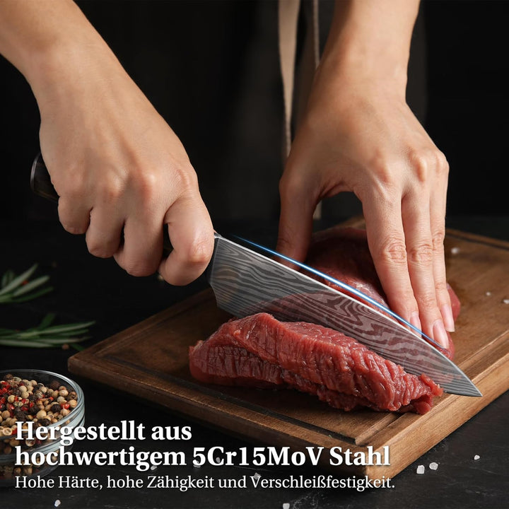 INOMO Geschenke für Männer, Küchenmesser Männer Geschenke für Papa Geburtstagsgeschenk für Männer, K