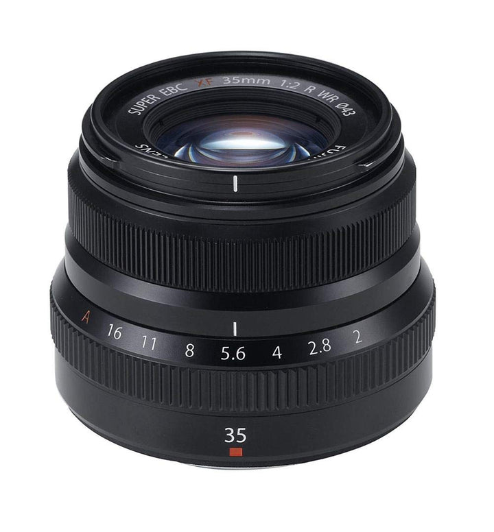 Fujifilm FUJINON XF35mmF2 R WR Objektiv schwarz schwarz Single, schwarz Single