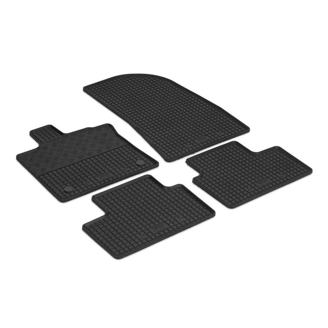 Gummi Fussmatten passend für Renault Captur II ab 2020/Mitsubishi ASX ab 3/2023 AZUGA AZ10091960 Gum