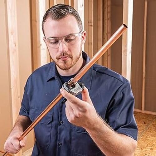 RIDGID 97787 Modell 117 AUTOFEED® Mini-Rohrabschneider für beengte Arbeitsbereiche, Rabschneider 5 m