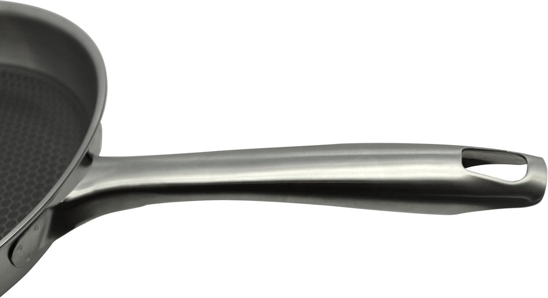 ELO Relief Passion Pfannenset 2-teilig, Edelstahl 18/10, ELODUR® Select Antihaftversiegelung, Relief