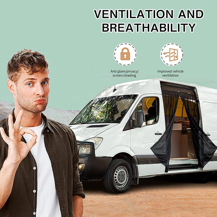 Heckklappe Moskitonetz,Flügeltür Kofferraumabdeckung Sonnenschutz,165x210cm Heckklappe Flügeltür Kof