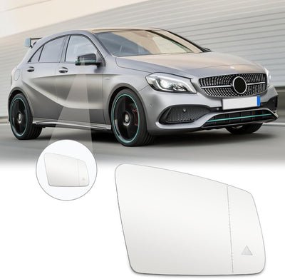 Spiegelglas Ersatz für Mercedes-Benz A B C E S-Class W176 W246 W204 W212 A207 C207 C216, Toter-Winke