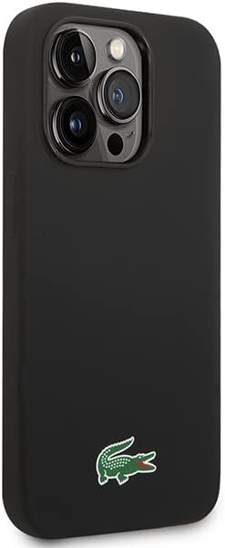 Lacoste LCHMP14XSLOK Hülle für iPhone 14 Pro Max 6.7" Schwarz hardcase Silicone