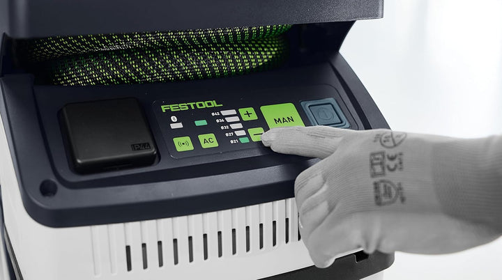 Festool Absaugmobil CTL MIDI I CLEANTEC (mit Hauptfilter, SELFCLEAN Filtersack, Saugschlauch glatt Ø