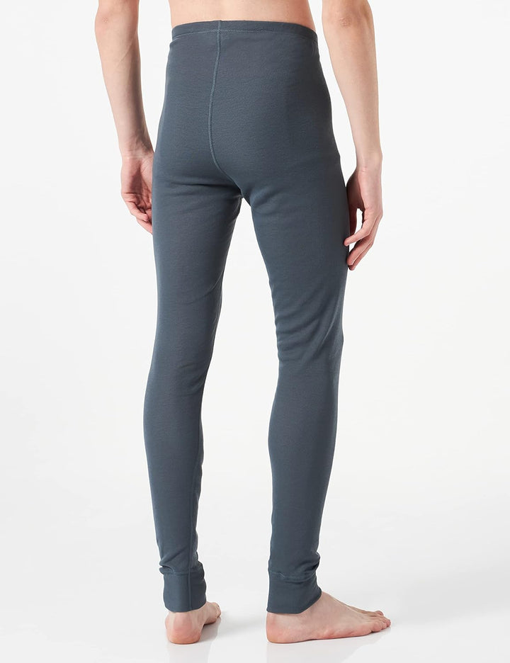 Odlo Bl Bottom Long Active Warm Eco Men's Leggings Dark Grey Melange L, Dark Grey Melange L