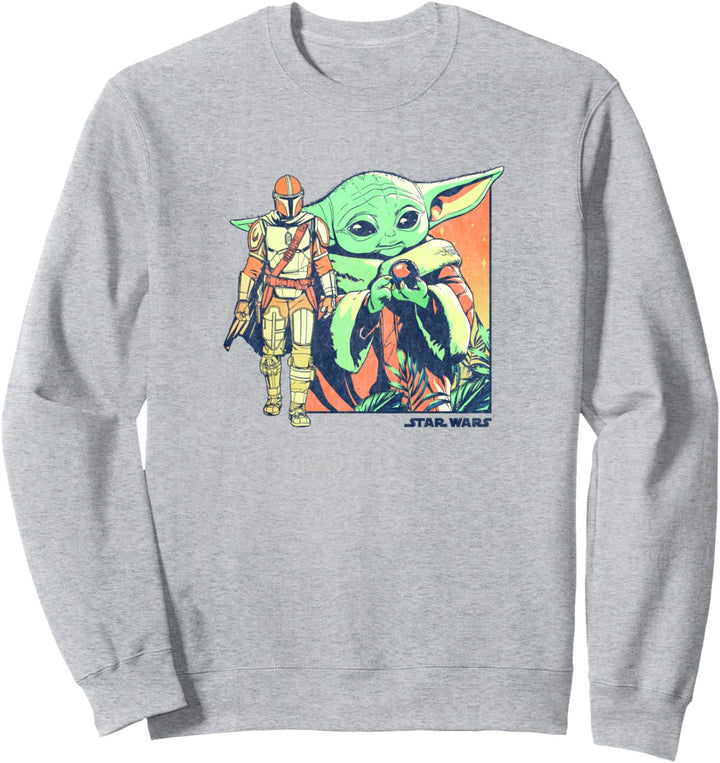 Star Wars The Mandalorian Child Fade Sweatshirt