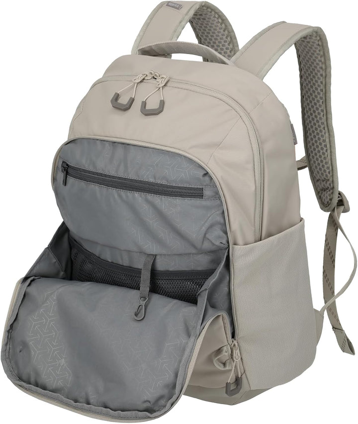 Travelite Rucksack VENTURE LINE M, 31x44,5x17 cm, 22 L, robustes Nylon, Laptopfach 15,6 Zoll, Trolle