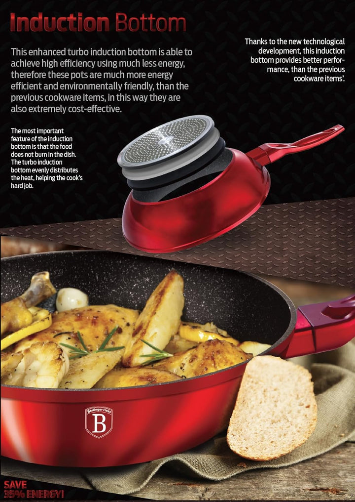 Berlinger Haus Wok Burgund