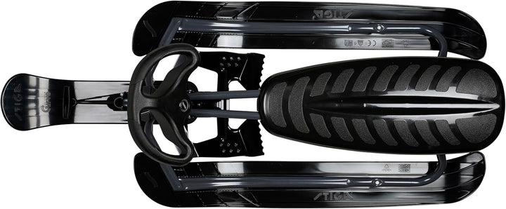 STIGA Schlitten Snowracer Rennrodel Curve Lenkschlitten für Kinder ab 7 Jahre