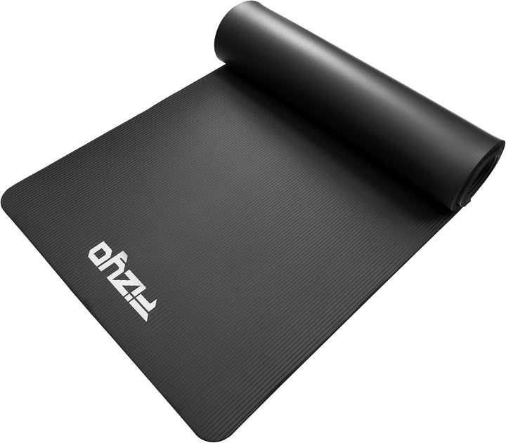 Fizyo Rutschfeste Yogamatte aus NBR-Schaum 190×100×1,5 cm – Extra Grosse Fitness- und Gymnastikmatte