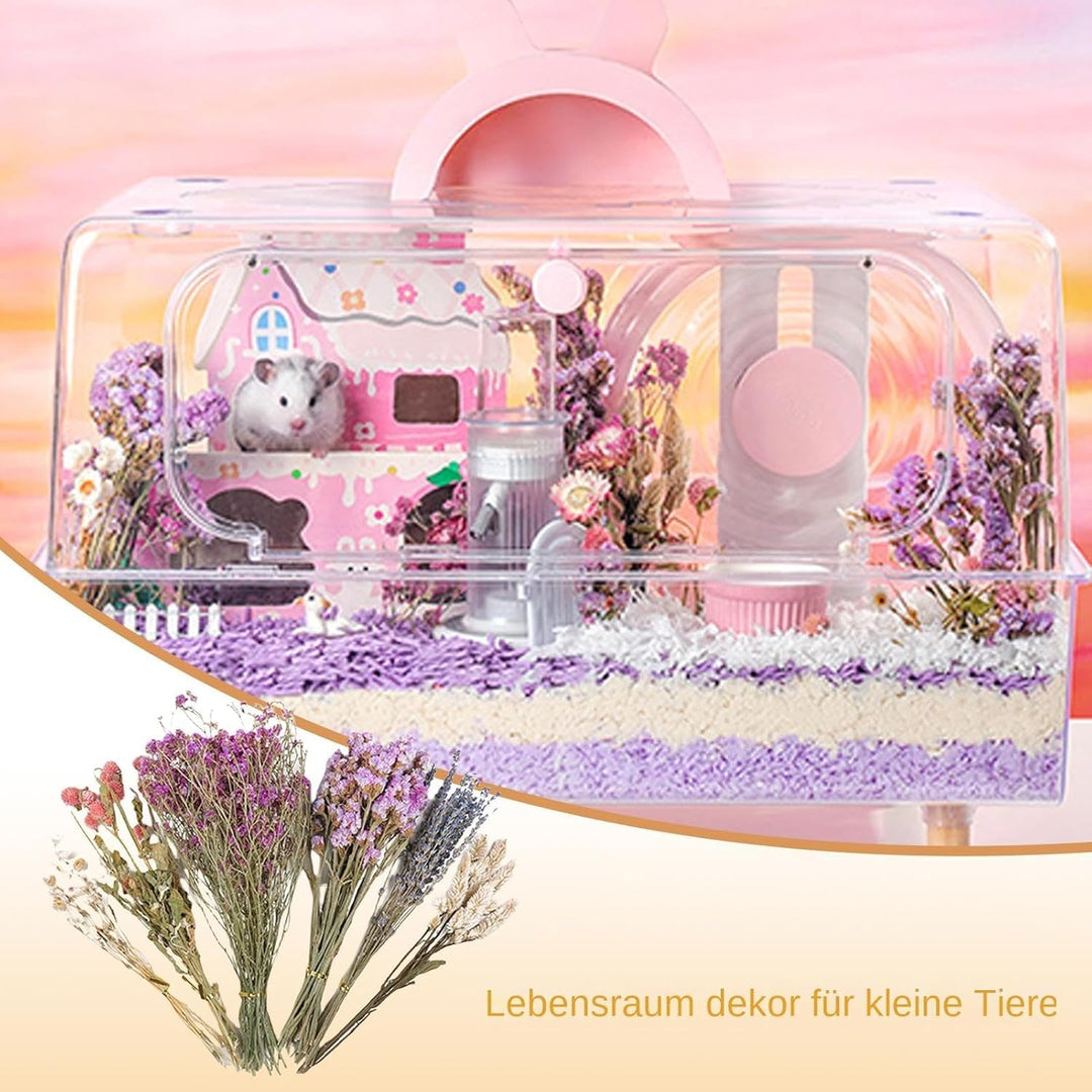 Hamster-Heublumen-Einstreu, Bettwäsche für Blumen Hamster, Hamster-Blumen Bettwäsche, Hamster-Heublu