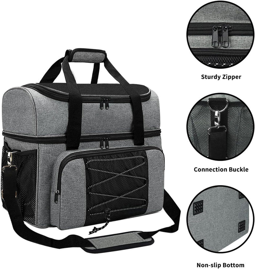 Richolyn Bowlingkugel-Tasche - Bowlingkugel-Tasche Bowling-Tasche,Bowlingtasche für 2 Bälle, passend