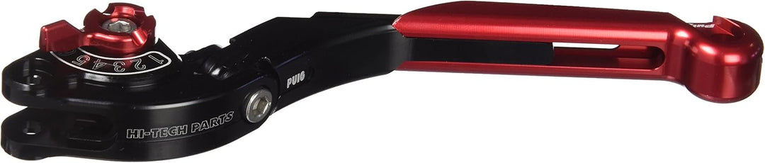 Puig 24RNR Kupplungshebel, ausziehbar, einstellbar, Schwarz und Rot