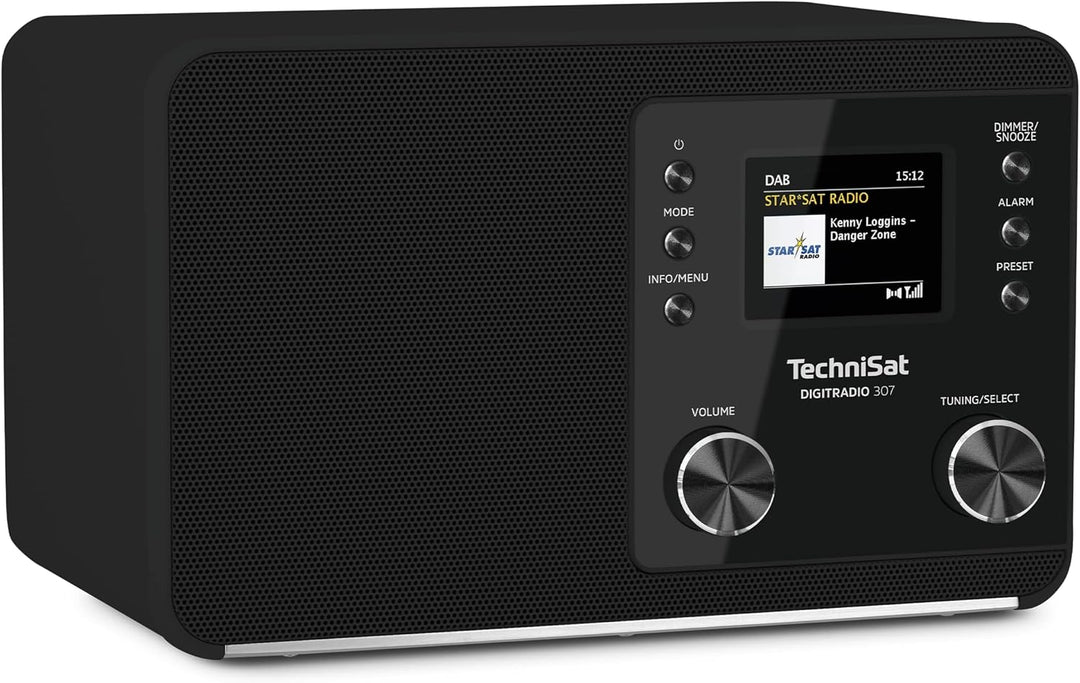 TechniSat DIGITRADIO 307 BT – DAB+ Radio mit BestTune (DAB, UKW, AUX in, Bluetooth-Audiostreaming, K