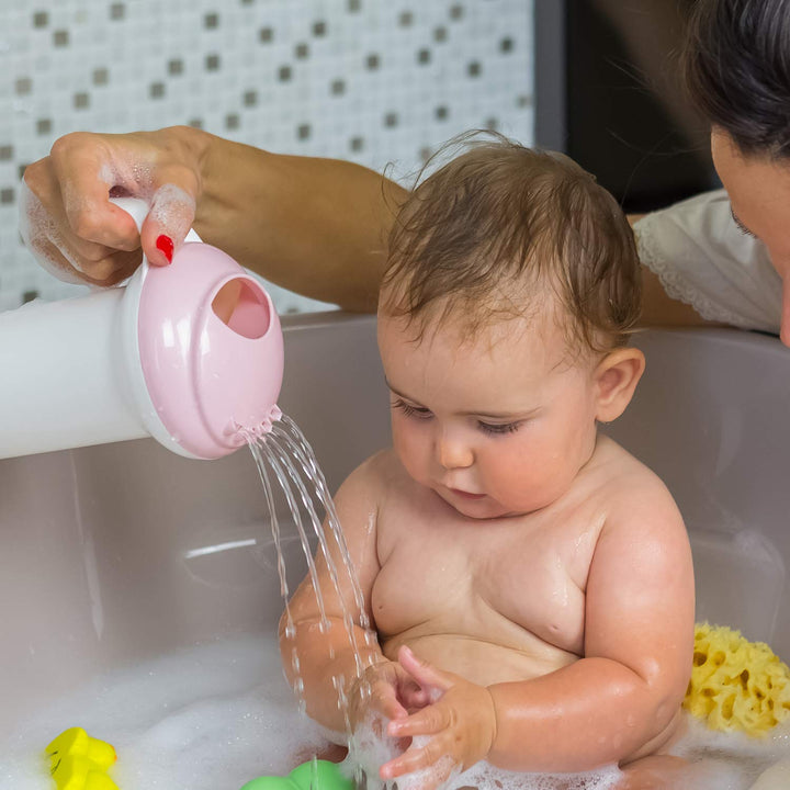 OKBABY Splash - Bade-Spülbecher - für Babys - Kapazität 50 cl - Weiss, Weiss