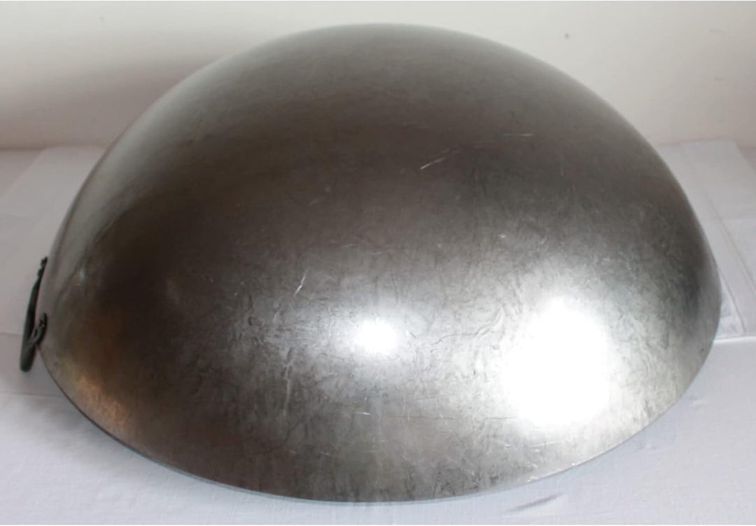 GROSSE WOK-PFANNE RUND 2 HENKEL DURCHMESSER HIER ca.55CM.