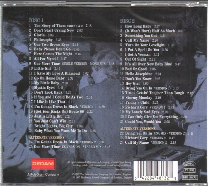 The Story Of Them Featuring Van Morrison, Audio-CD
