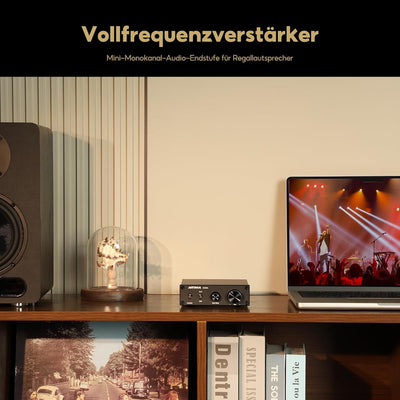AIYIMA A3001 200W Subwoofer-Verstärker HiFi-Mono-Leistungsverstärker Klasse D-Verstärker mit Vollfre