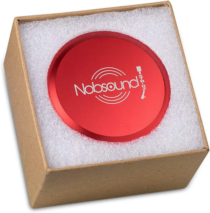 Nobsound LP Vinyl Turntable Disc Stabilizer Record Weight Metal Matte Black SCHALLPLATTEN-AUFLAGEGEW