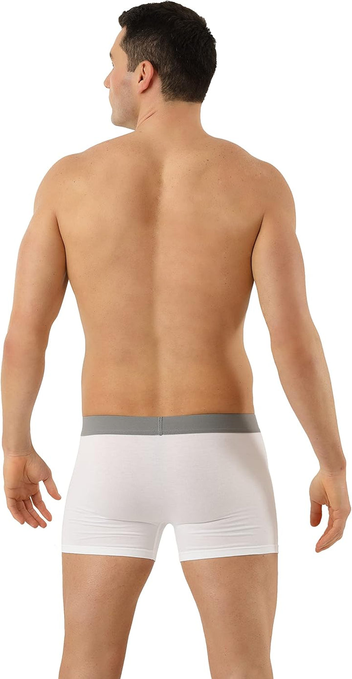 Herren Retroshorts Micromodal 2er Pack weiss, S