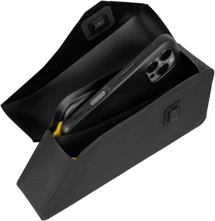 Topeak TopLoader DryShell wasserdichte Fahrradtasche mit Magnetverschluss, schwarz