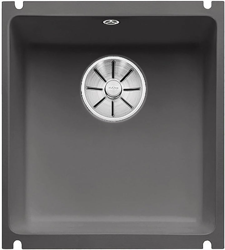 BLANCO SUBLINE 375-U | Keramik basalt | Einbauart: Unterbau | für 45 cm breite Unterschränke | Gross