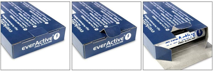 everActive AAA Batterien 200er Pack, Pro Alkaline, Micro LR03 R03 1.5V, höchster Leistung, 10 Jahre