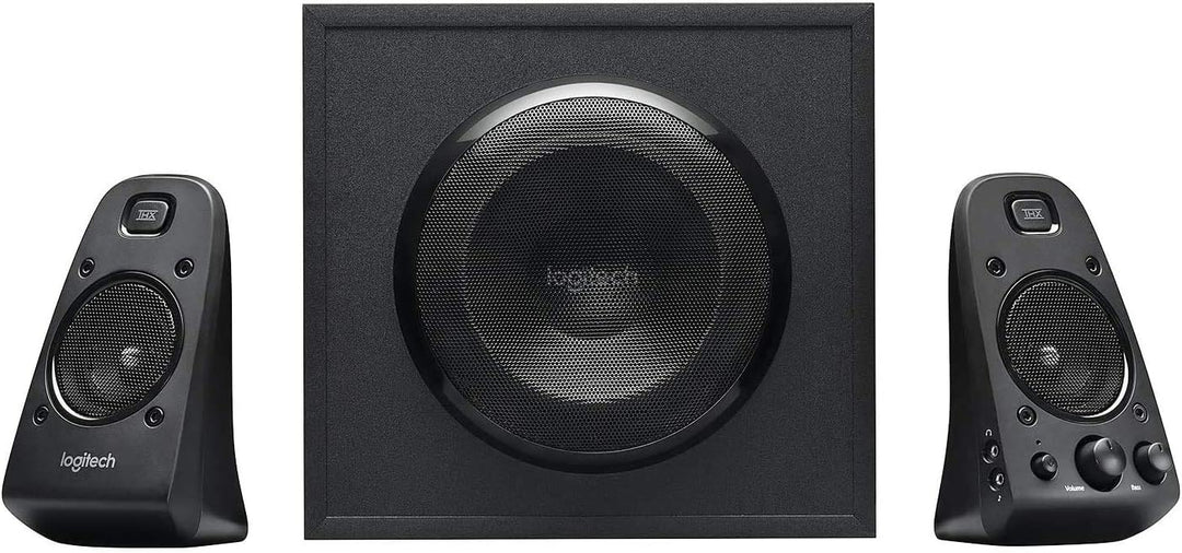 Logitech Z623 Soundsysteme 2.1 Stereo-Lautsprecher THX (mit Subwoofer) schwarz + Logitech Bluetooth