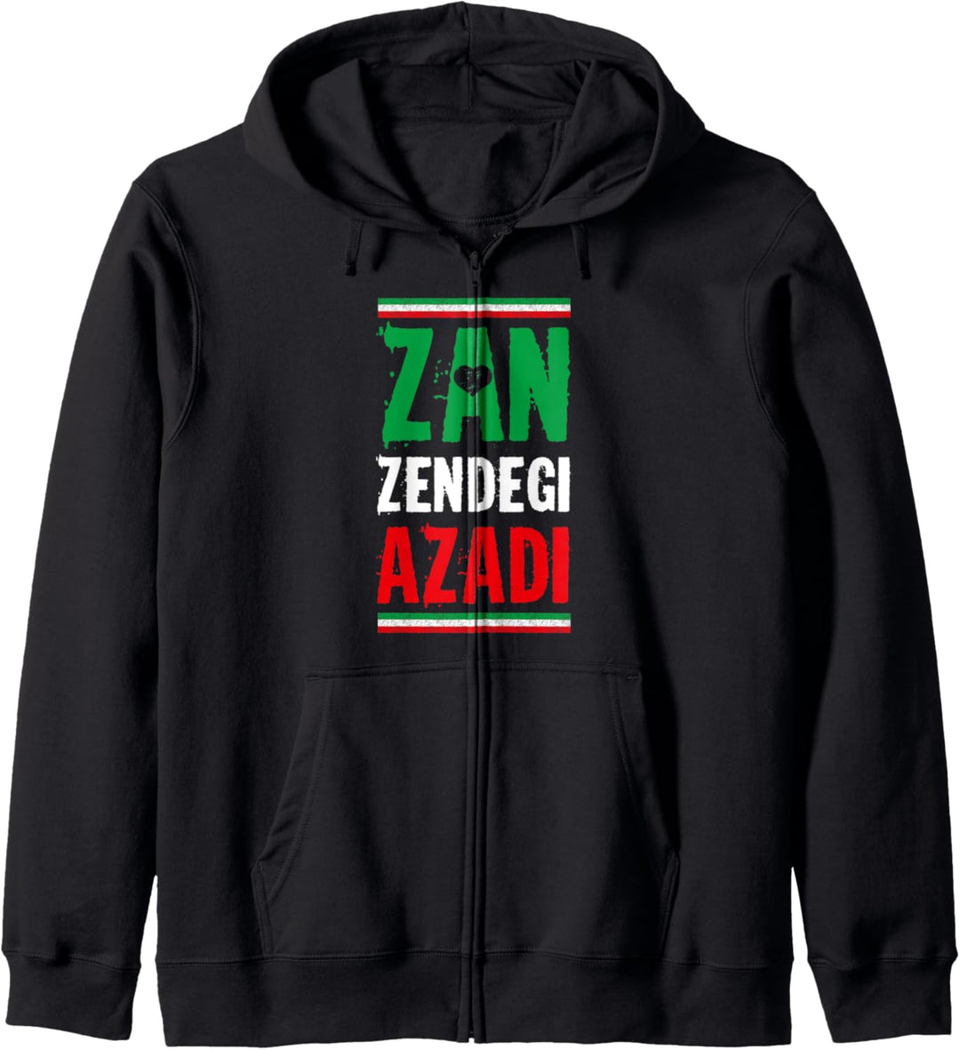 Iran | Zan Zendegi Azadi | Frau Freiheit | Free Iran Kapuzenjacke