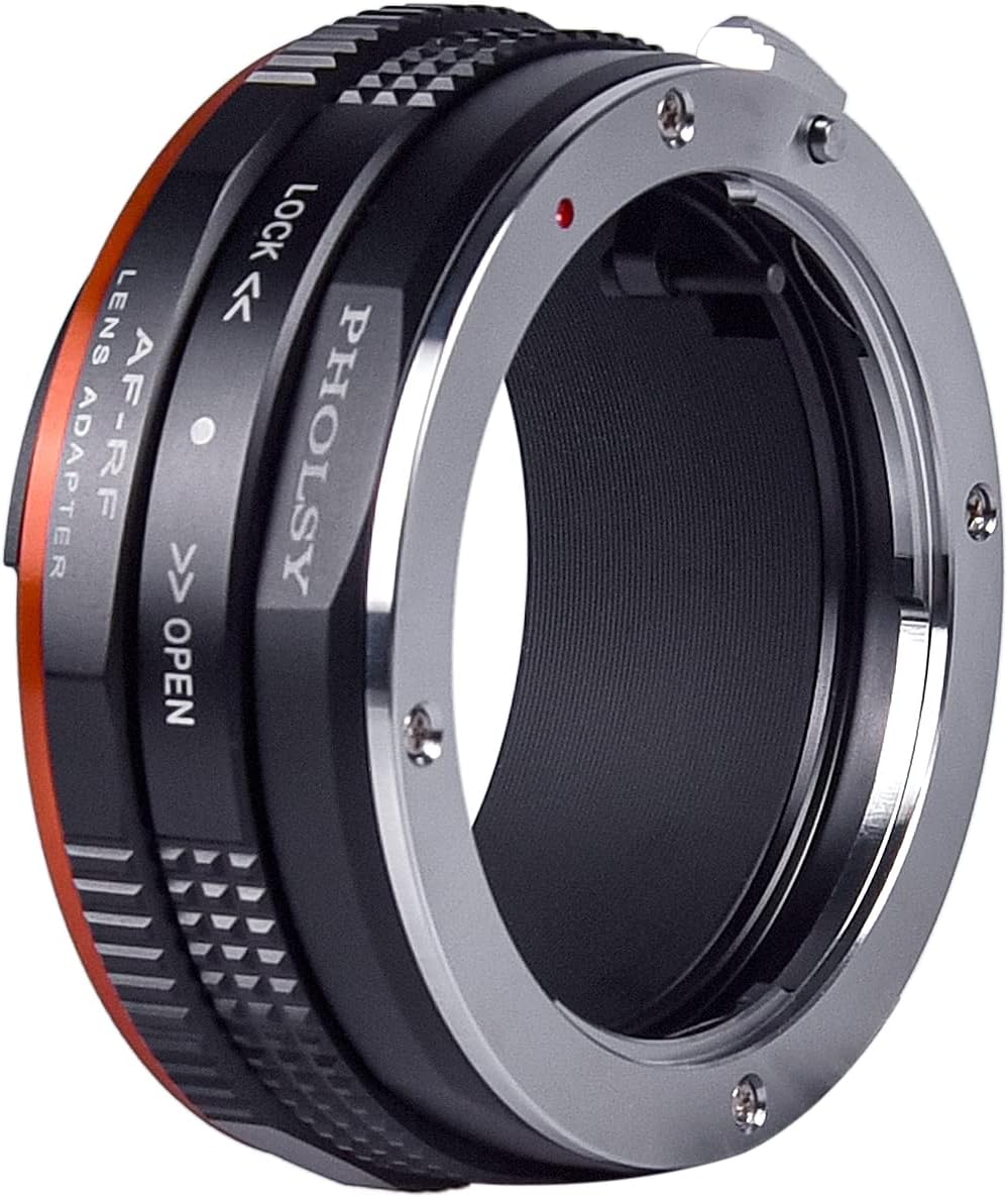 PHOLSY Objektivadapter Manueller Fokus mit dem Blendensteuerring Kompatibel mit Sony A und Minolta A