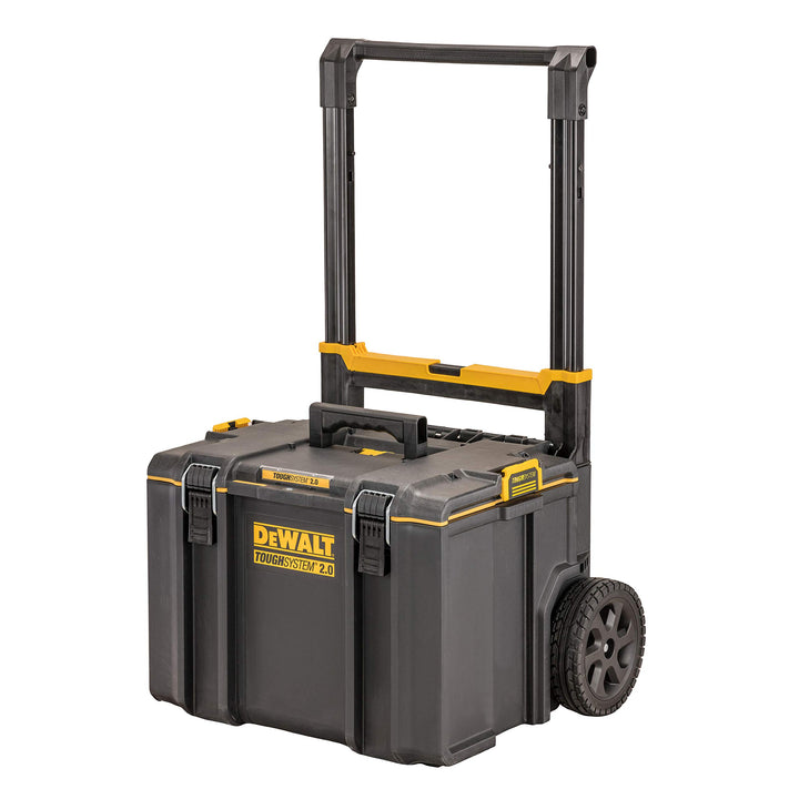 Dewalt DS450 Werkzeugbox DWST83295-1 (ToughSystem 2.0, mobile Werkzeugbox mit robusten 8" Rädern und