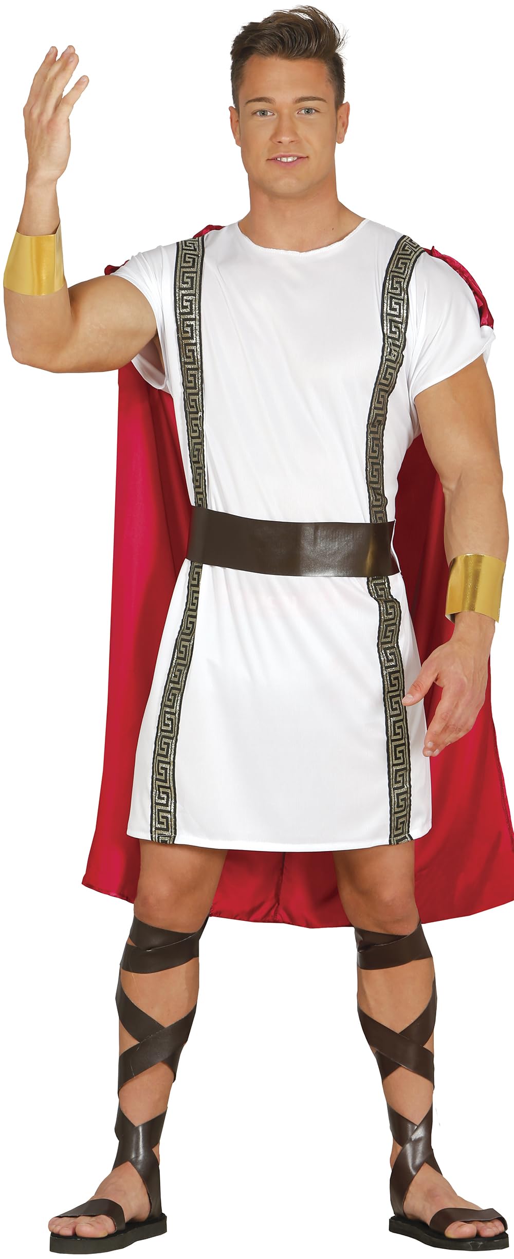 Fiestas Guirca Caesar Kostüm Herren - Römer Kostüm, Griechischer Gott Kostüm Herren - Zeus Kostüm Fa
