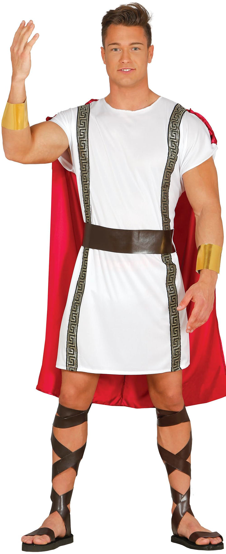 Fiestas Guirca Caesar Kostüm Herren - Römer Kostüm, Griechischer Gott Kostüm Herren - Zeus Kostüm Fa