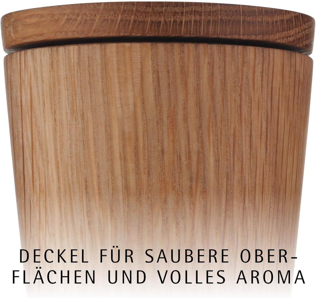 WMF Ceramill Nature Salz und Pfeffer Mühle Set 2-teilig, unbefüllt, für Salz, Pfeffer, Chilli, Salzm