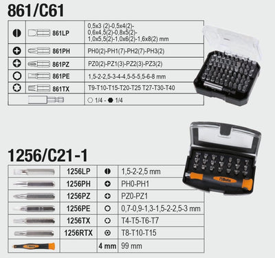 Beta 2120L-E/T91-I Werkzeugkoffer für allgemeine Wartung, Elektriker Werkzeuge (Werkzeugkasten mit 9